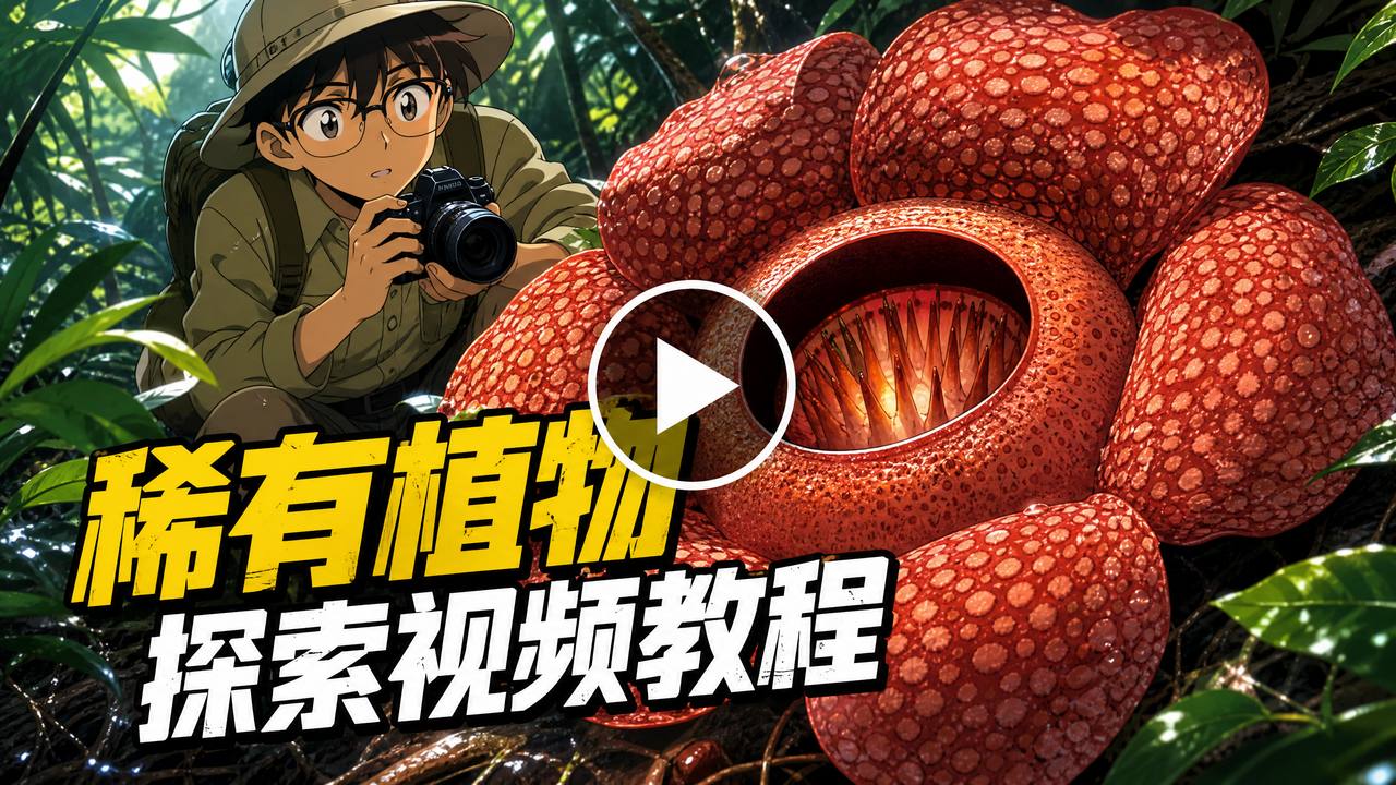 国产自拍稀有植物探索视频教程